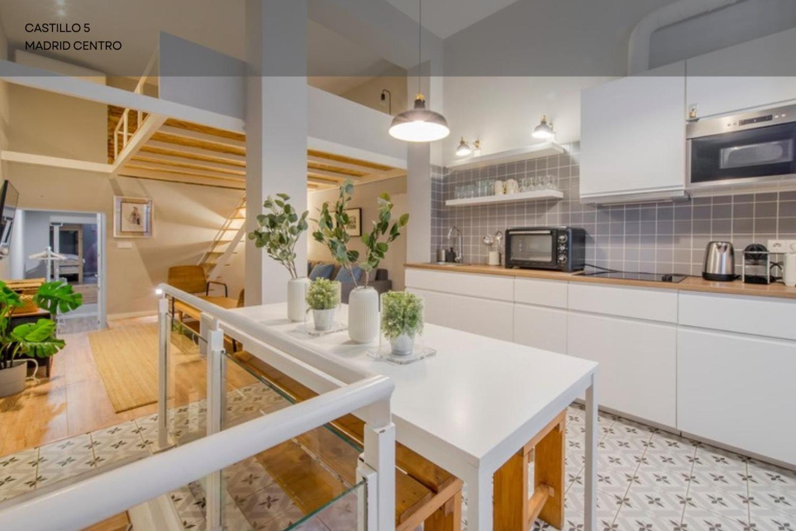 Modern Apt Para 7Pax En Chamberi-Ponzano Madrid Kültér fotó